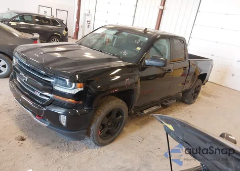 2018 Chevrolet Silverado 1500 2Lt из США, поврежденный, VIN 1GCVKREC2JZ188525